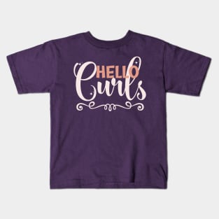 Hello Curls Kids T-Shirt